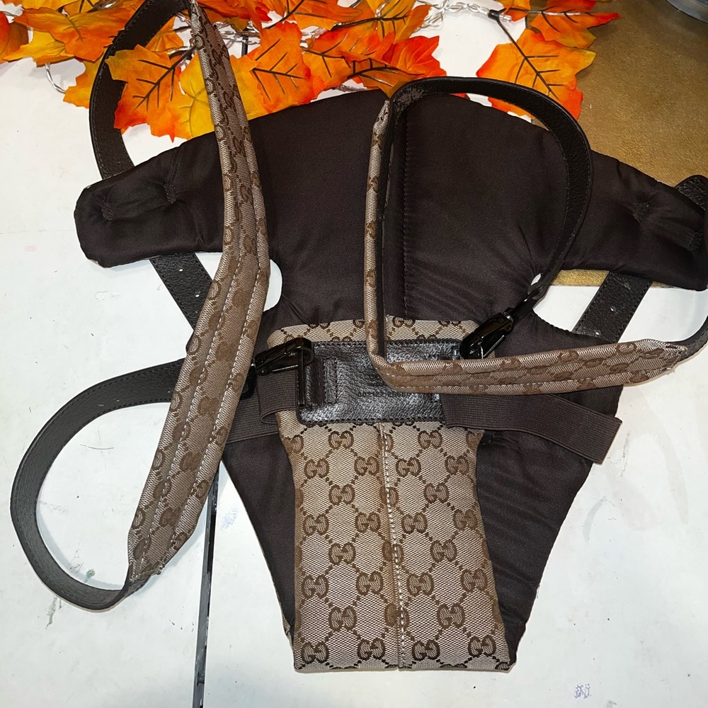 Gucci baby carrier